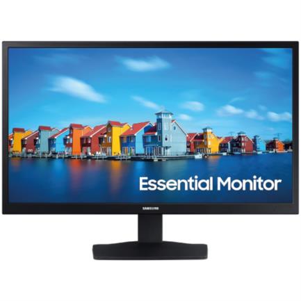 Monitor Samsung LED 19" Plano FHD Resolución 1366x768 Panel VA con Tecnología Eye Comfort