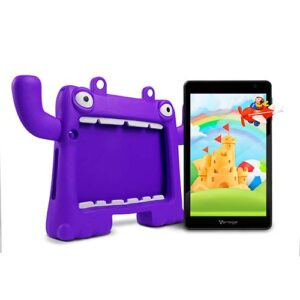 Tablet Vorago PAD-8-KIDS 8"Quadcore 64GB Ram 4GB 2MP/5MP Android 13 Funda Morada