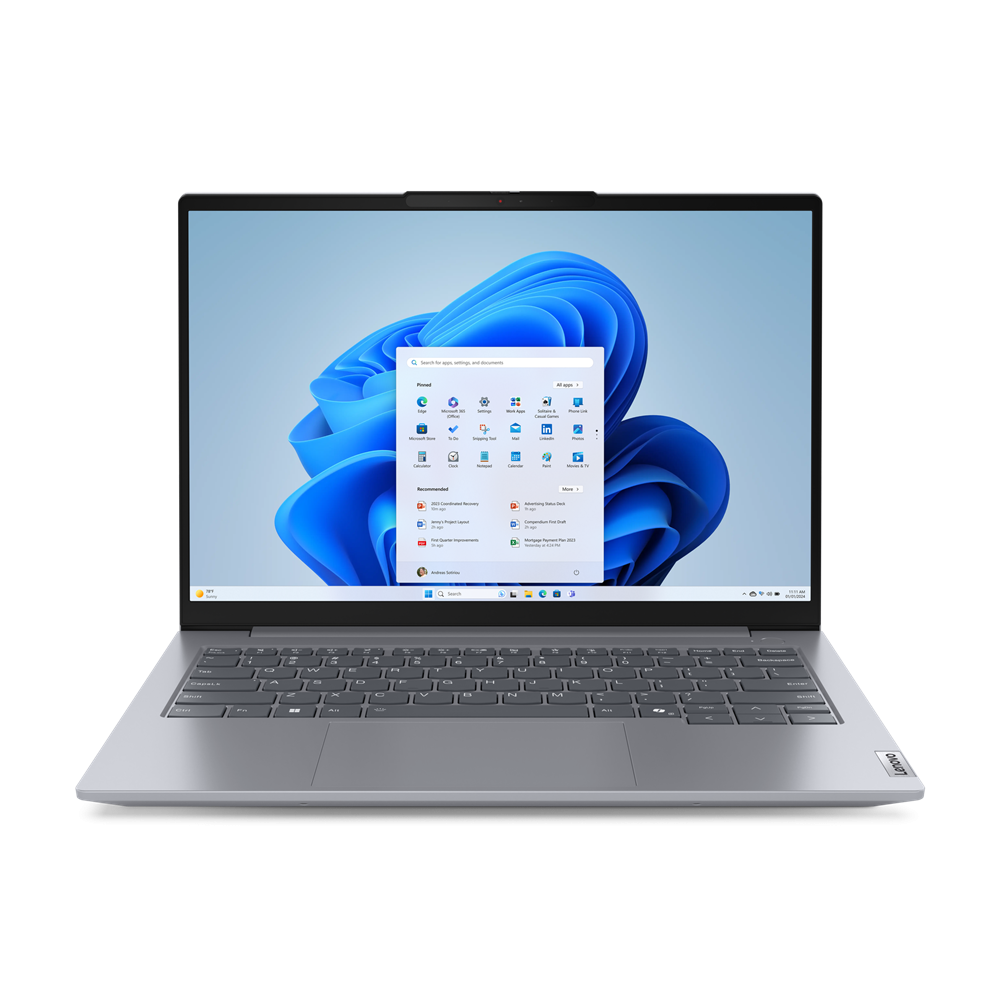 LAPTOP LENOVO ThinkBook 14 G7 IML Intel Core Ultra 7 155U Touch Win 11 Pro 64 16 GB 1TB SSD M 2 2242 Intel Wi Fi 6 1CourierCarryin Storm Grey