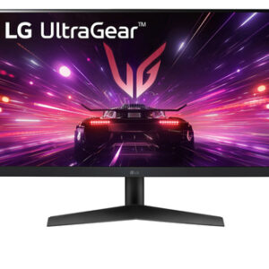 Monitor Gaming LG 24GS60F-B LED 24 Ultra Gear Panel IPS 1920X1080 FHD Frecuencia 180Hz  negro HDMI DP Headphone out Flicker safe Motion Blur Reduction Tech Black Stabilizer Crosshair AMD FreeSync HDR 10