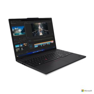 Laptop Lenovo ThinkPad T16 G3 16" Intel Core Ultra 7 155U No Touch 16 GB 512GB SSD Win 11 Pro 3YR Premier Support Negro
