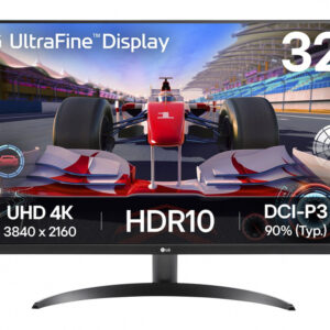 Monitor Gamer LG UltraFine LCD 31.5", 3840x2160 4K Ultra HD, FreeSync, 60Hz, HDMI/DisplayPort, Bocinas Integradas, Negro