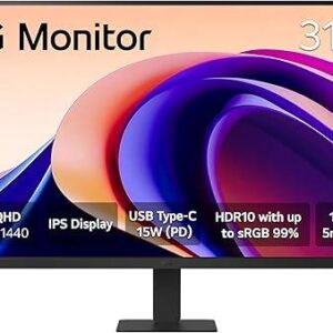 Monitor LG 32U631A-B LED 31.5", 2560x1440, 100Hz, HDMI, Negro