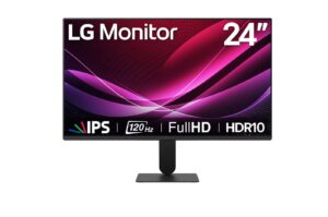 Monitor LG 24U411A-B LCD 23.8", 1920x1080 Full HD, 120Hz, HDMI, Negro