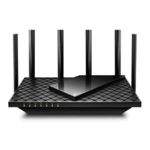 Router TP-Link Gigabit Ethernet de Banda Triple Archer AXE75 AX5400 con OneMesh Wi-Fi 6E, Inalámbrico, 5400Mbit/s, 5x RJ-45, 2.4/5/6GHz, 6 Antenas Externas