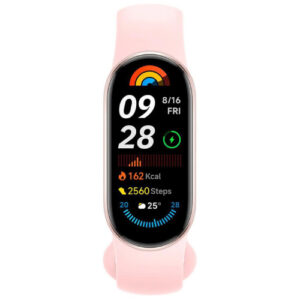 Xiaomi Smartwatch Mi Smart Band 9, Touch, Bluetooth 5.4, Android 13/iOS 14.5, Rosa - Resistente al Agua/Polvo