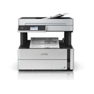 Multifuncional Epson EcoTank M3180, Blanco y Negro, Inyección de Tinta, Tanque de Tinta, Inalámbrico, Print/Scan/Copy/Fax