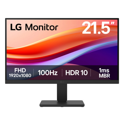 Monitor LG 22U401A-B LED 21.5", 1920x1080 Full HD, 100Hz, HDMI, Negro